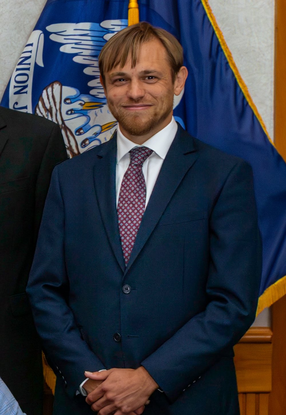 Councilman Jakob Goodwin at Scott City Hall